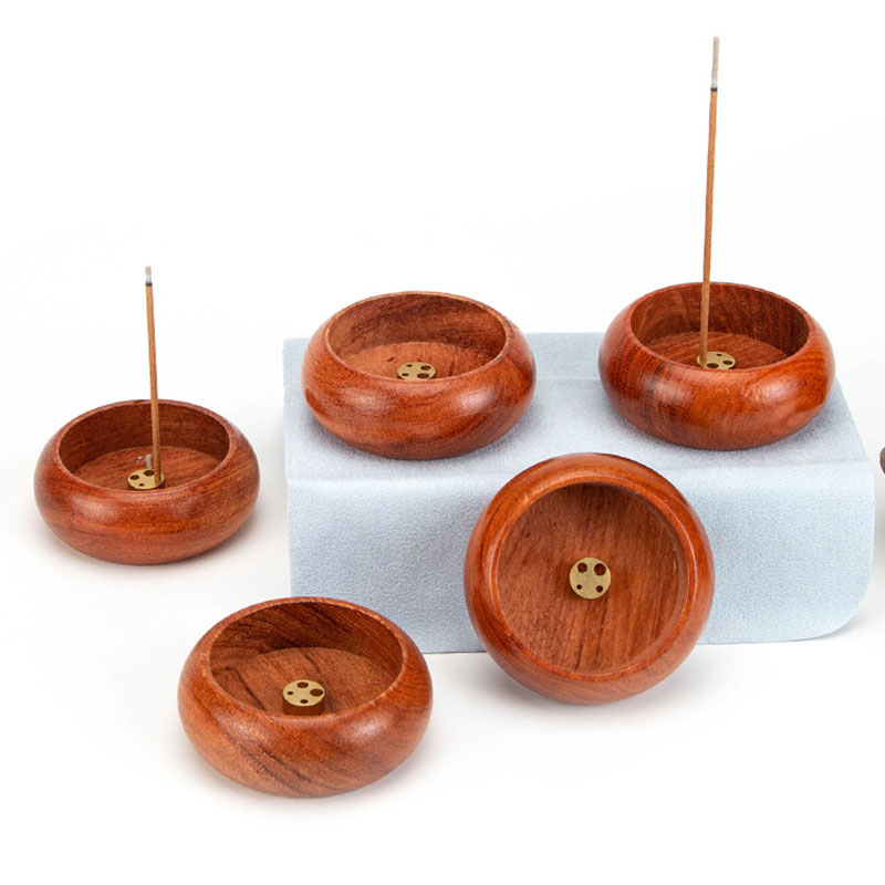 Home Fragrance Miniso - Multihole Mini Rosewood Stick Incense Holder