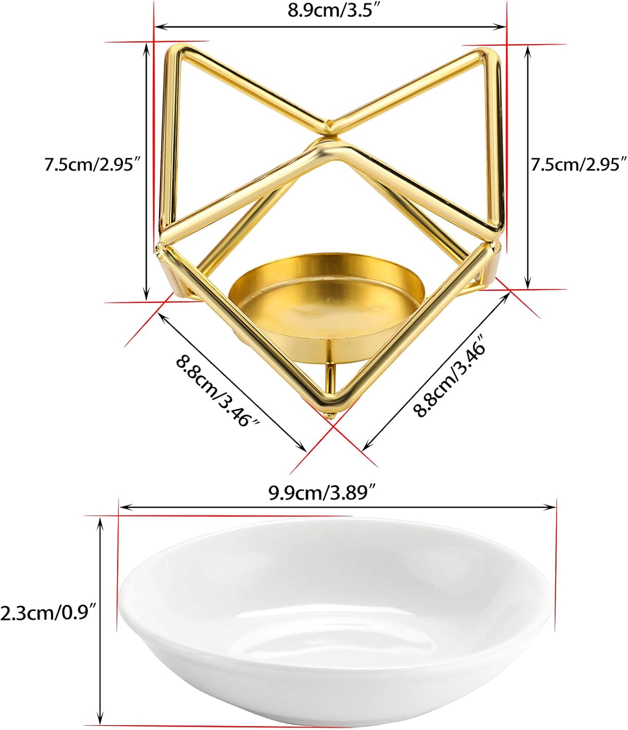 Euro Metal Oil Burner Wax Warm - Fragrance In Home ulasan dan harga