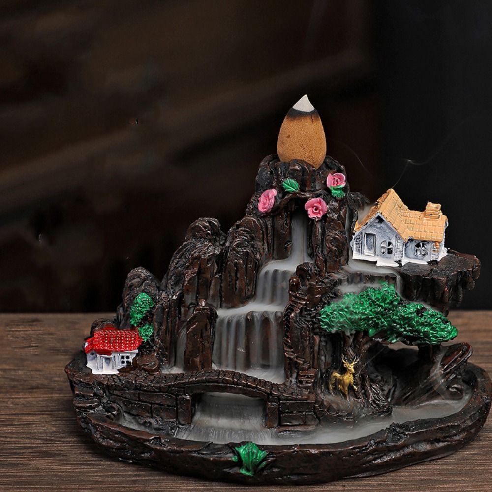 Resin Incense Burner Mini Wate - Home Fragrance Miniso ulasan dan harga