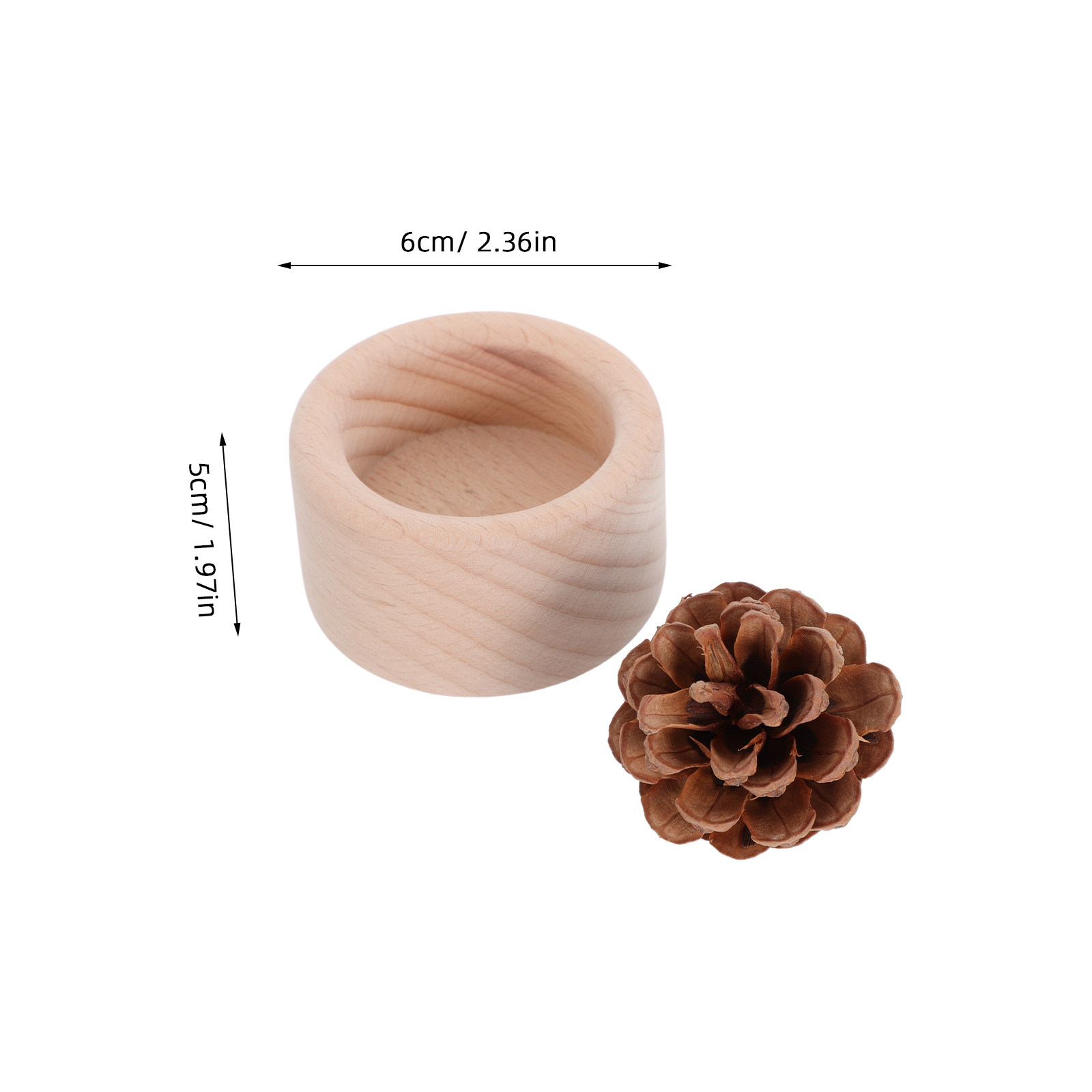 4Pcs Wood Grain Mini Essential - Fragrance In Home ulasan dan harga