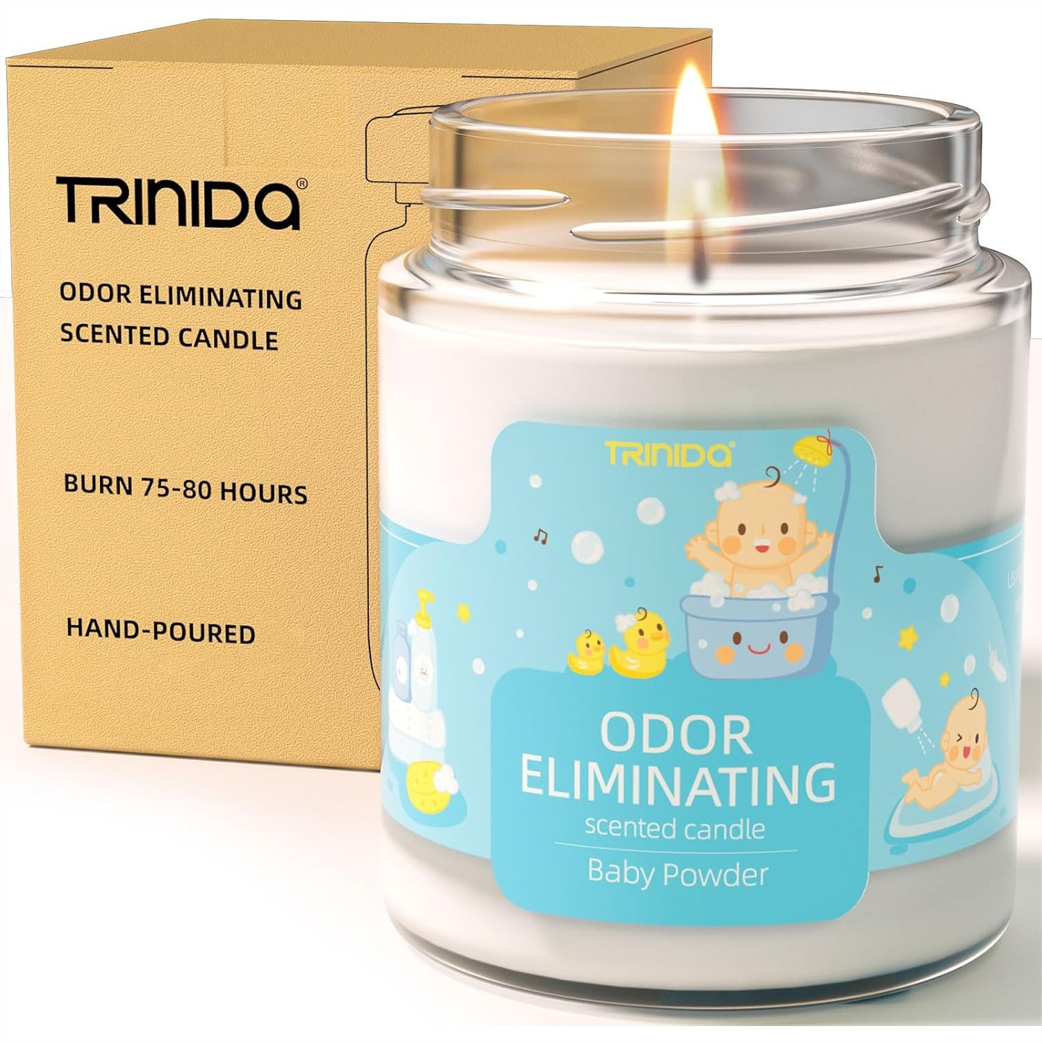 Baby Powder Scented Odor Elimi - Home Fragrance Powder ulasan dan harga