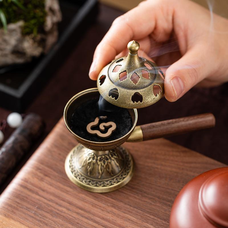 Portable Rotating Incense Burn - Home Fragrance Powder ulasan dan harga