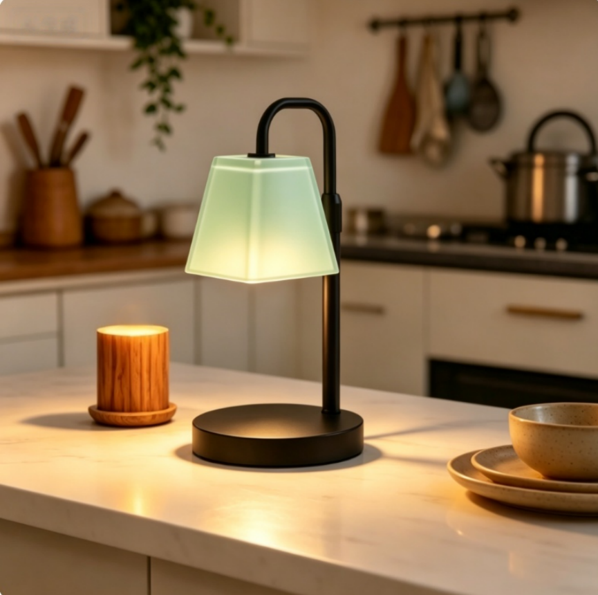 Wax Melt Warmer Lamp with 4-Ke - Home Fragrance No 4 ulasan dan harga