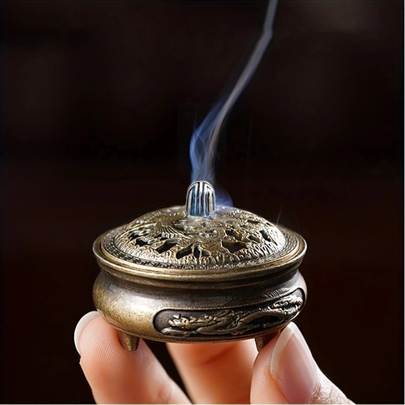Mini Alloy Antique Three-legge - Home Fragrance Miniso ulasan dan harga