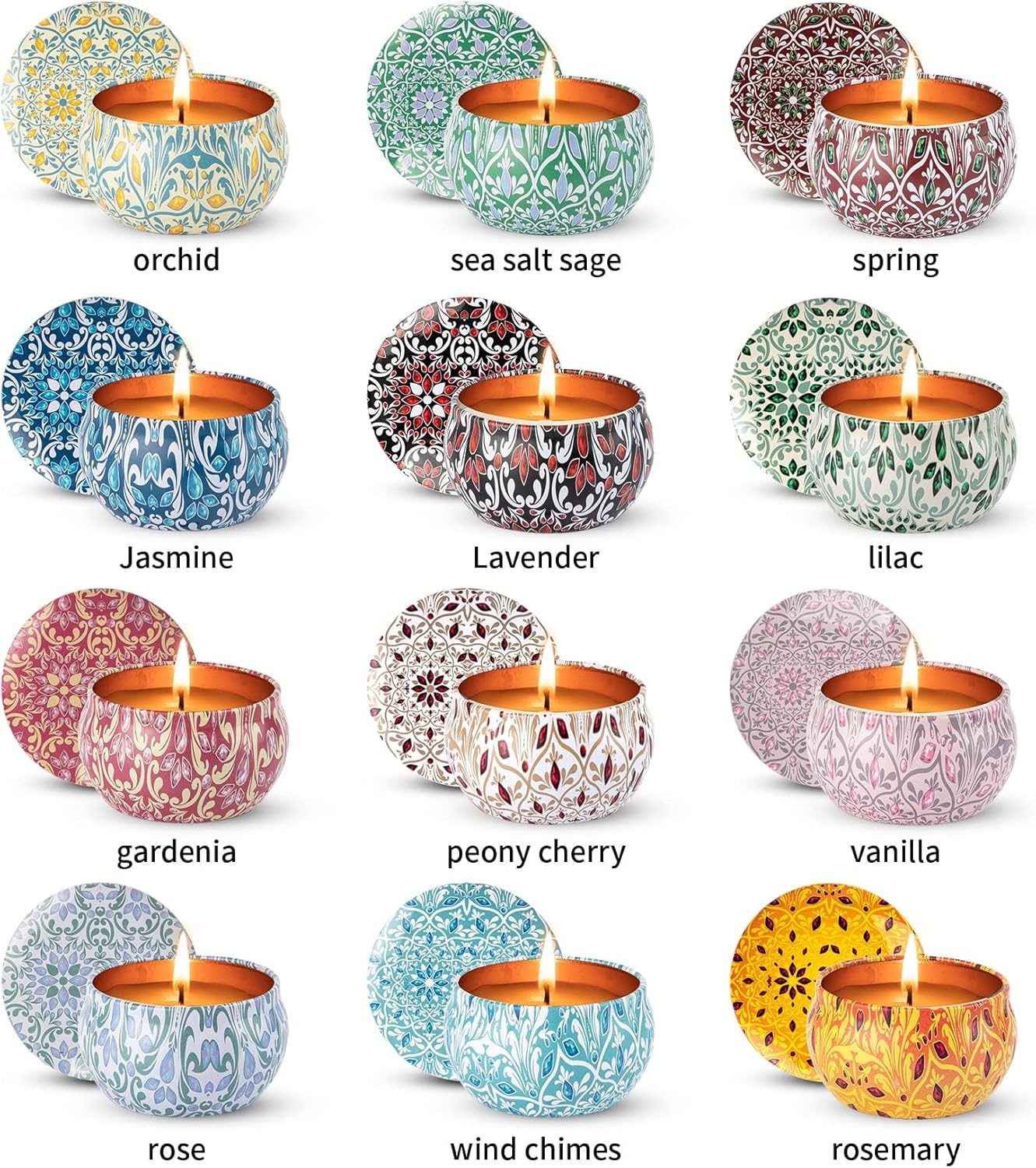 Scented Soy Wax Candles Set, 1 - Fragrance In Home ulasan dan harga