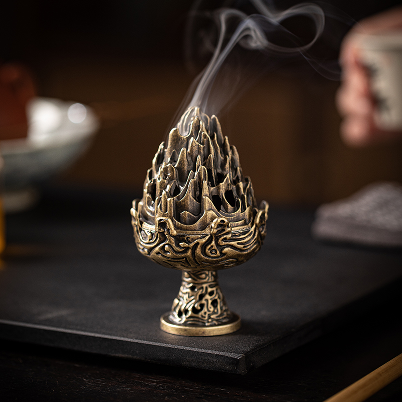 Boshan Incense Burner Handmade - Home Fragrance Miniso ulasan dan harga