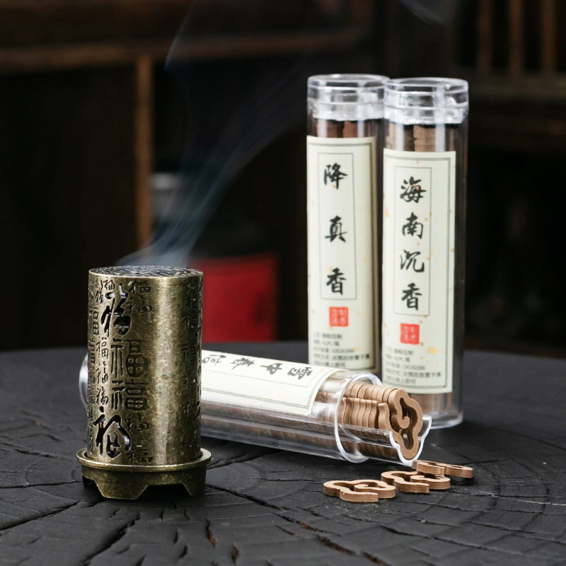 Vertical Incense Burner Alloy  - Home Fragrance Powder ulasan dan harga