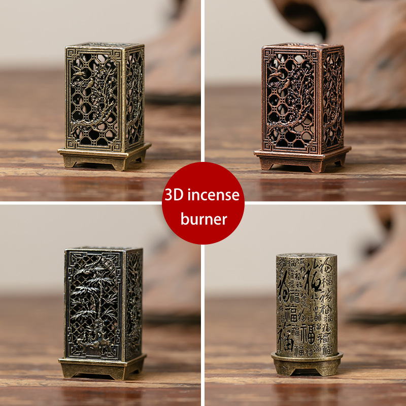 Vertical Incense Burner Alloy  - Home Fragrance Powder ulasan dan harga