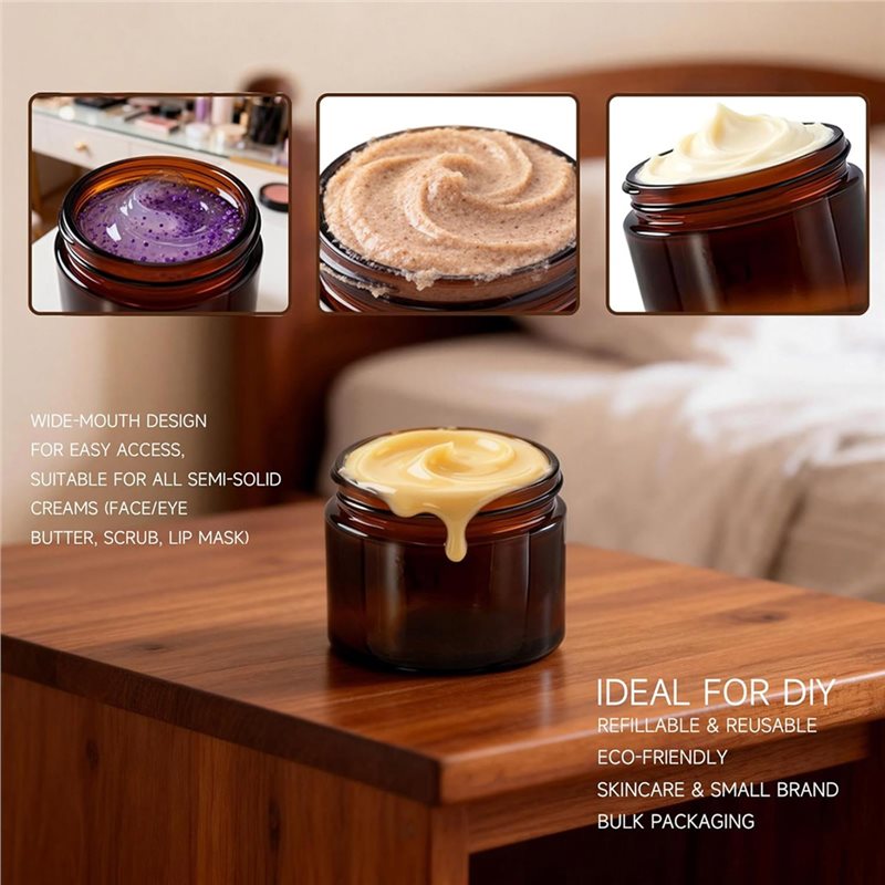 AA05 For Homemade Cosmetics, B - Amber Jar Candle ulasan dan harga