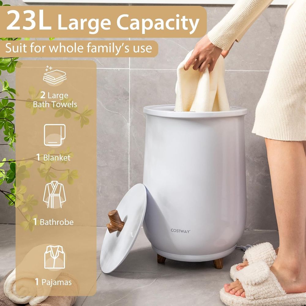 23L Towel Warmer with 4 Timers - Home Fragrance No 4 ulasan dan harga