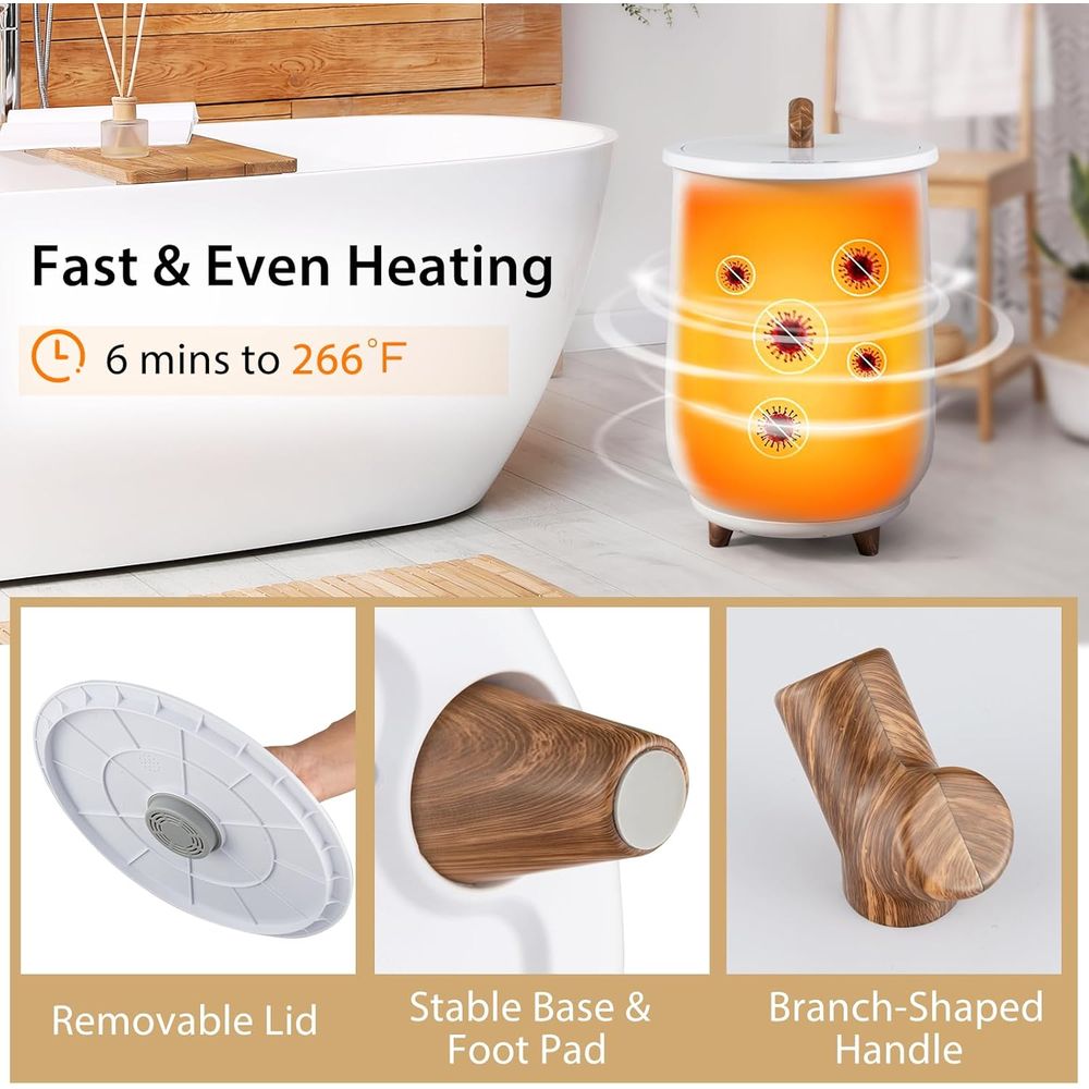 23L Towel Warmer with 4 Timers - Home Fragrance No 4 ulasan dan harga