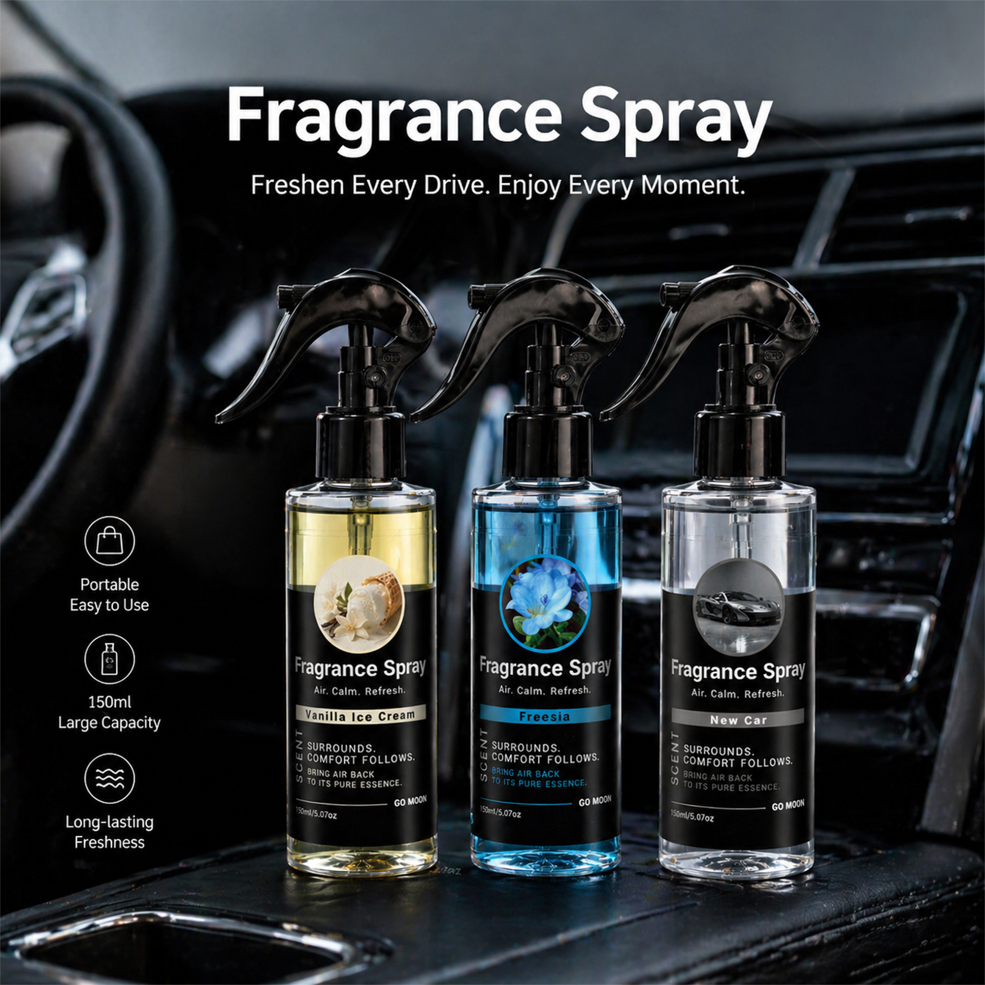 flower fruit scent car fragran - Home Fragrance Large ulasan dan harga