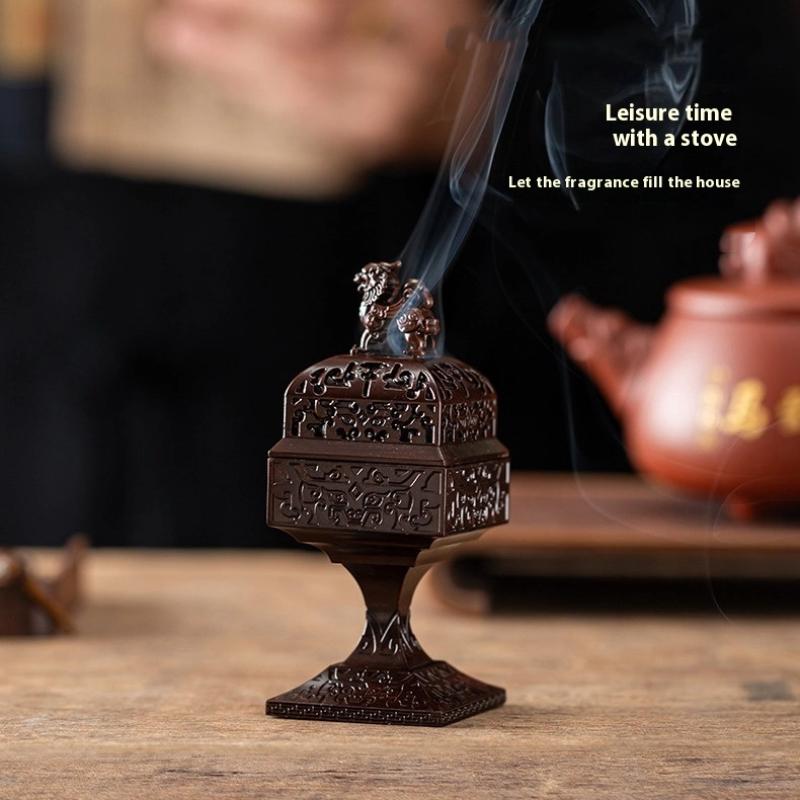 Vertical Incense Burner Alloy  - Home Fragrance Powder ulasan dan harga
