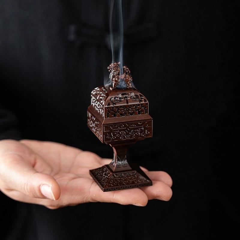 Vertical Incense Burner Alloy  - Home Fragrance Powder ulasan dan harga