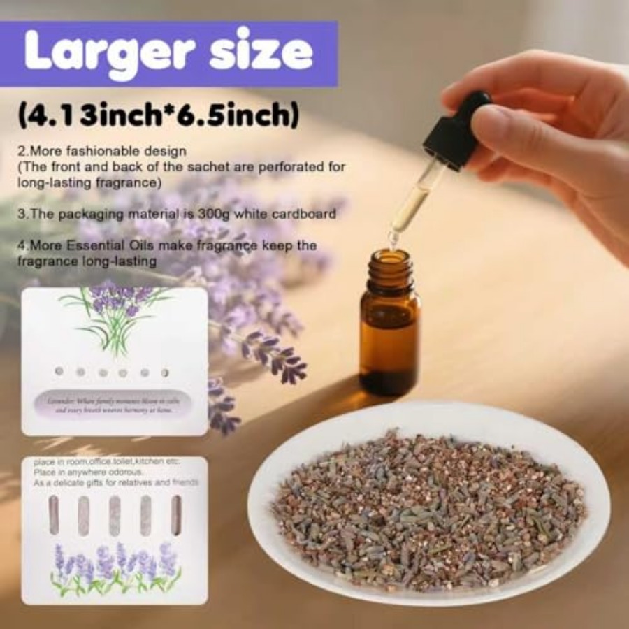 Aryiten 8 Packs Large Linen Sc - Home Fragrance Large ulasan dan harga
