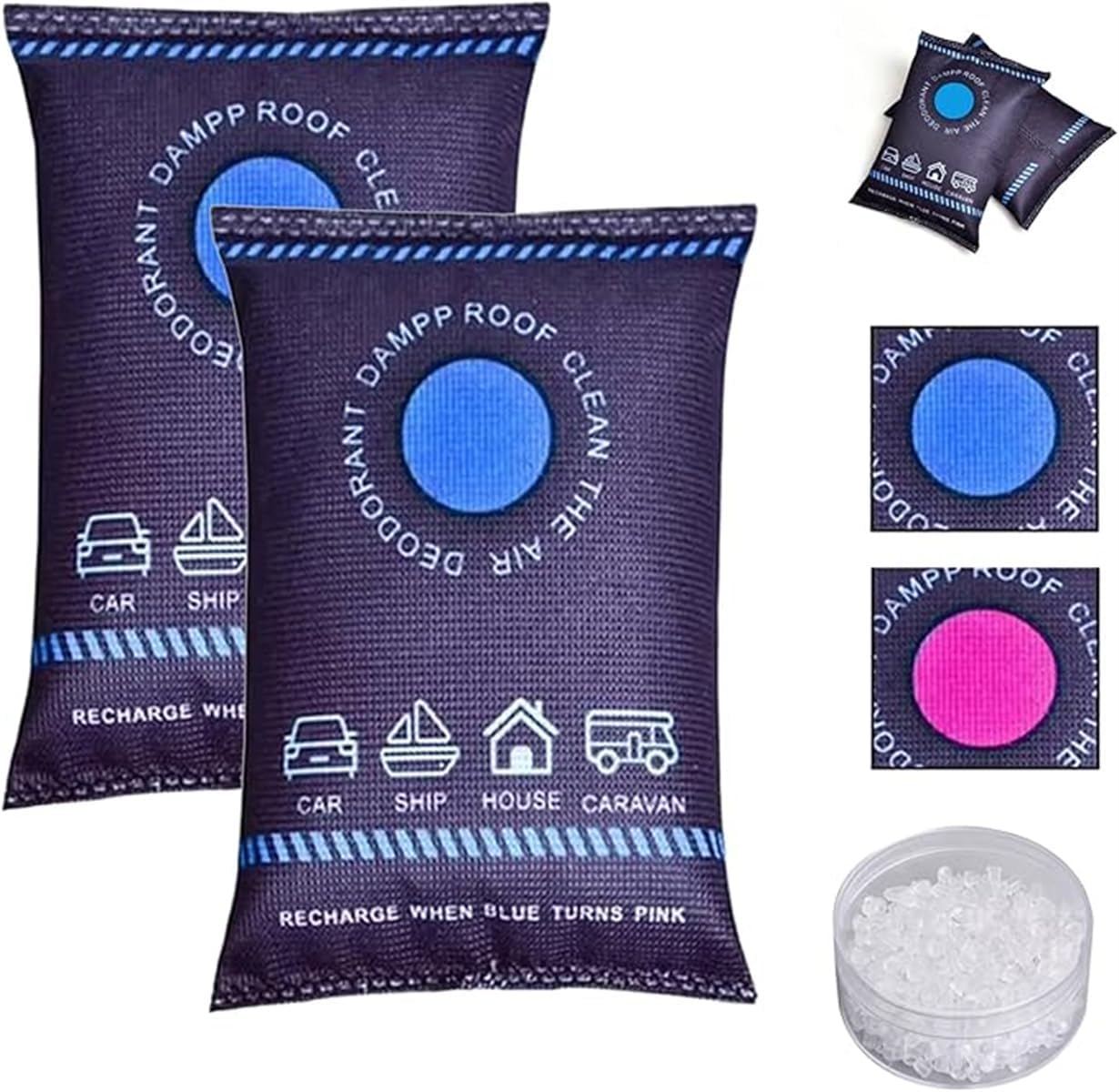 Reusable Silicone Dehumidifier - Home Fragrance Powder ulasan dan harga