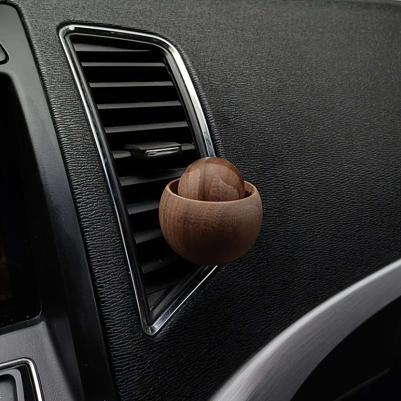 Car Wooden Essential Oil Diffu - Home Fragrance Jar ulasan dan harga