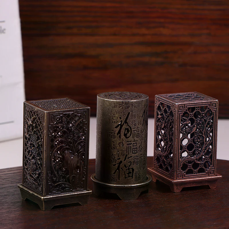 Vertical Incense Burner Alloy  - Home Fragrance Powder ulasan dan harga