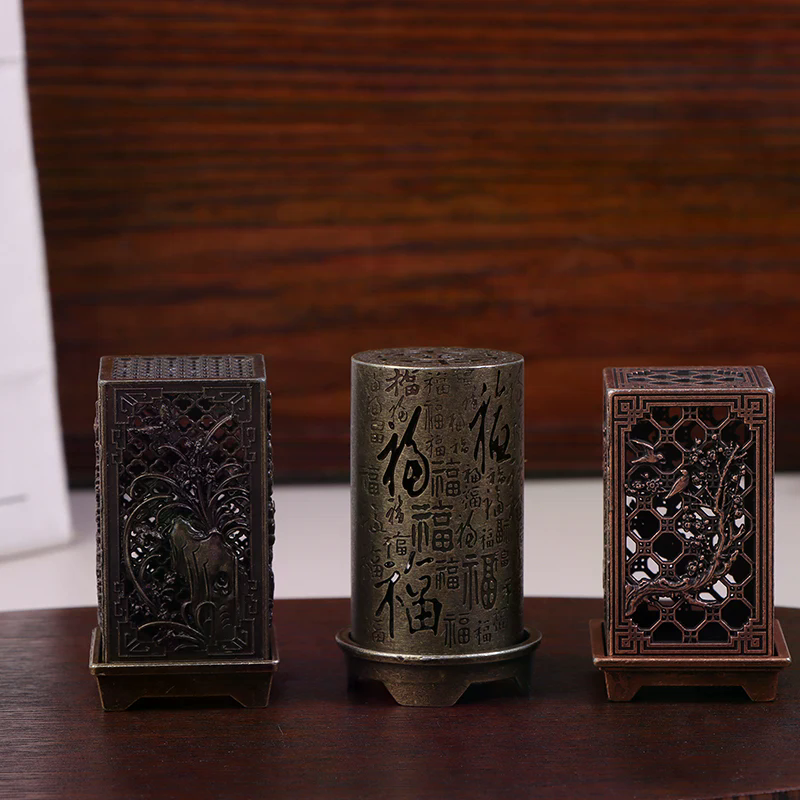 Vertical Incense Burner Alloy  - Home Fragrance Powder ulasan dan harga