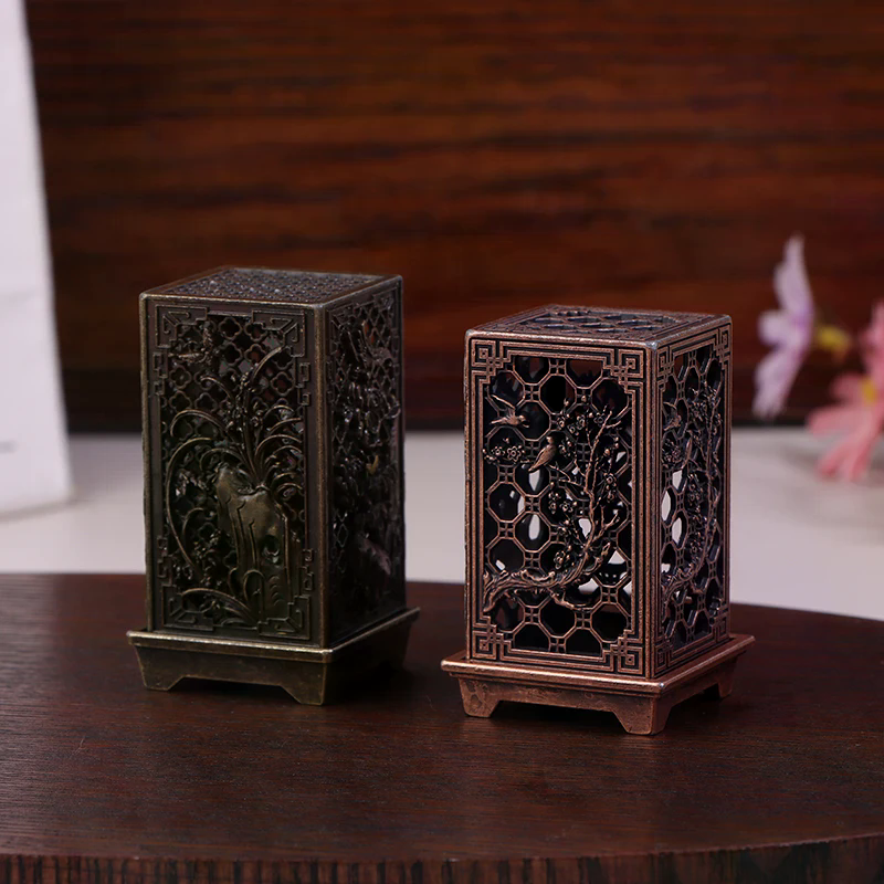 Vertical Incense Burner Alloy  - Home Fragrance Powder ulasan dan harga